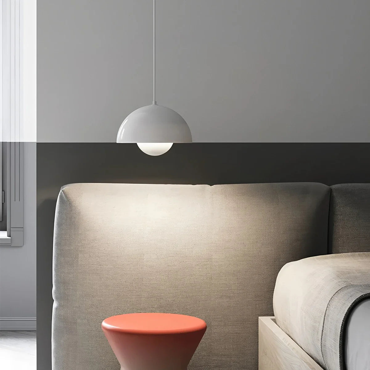 Feyran Nordic Colorful Flower Bud Pendant Light