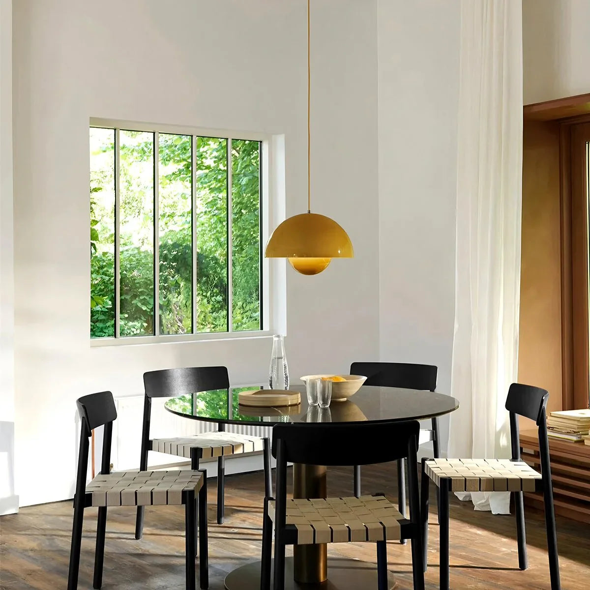 Feyran Nordic Colorful Flower Bud Pendant Light
