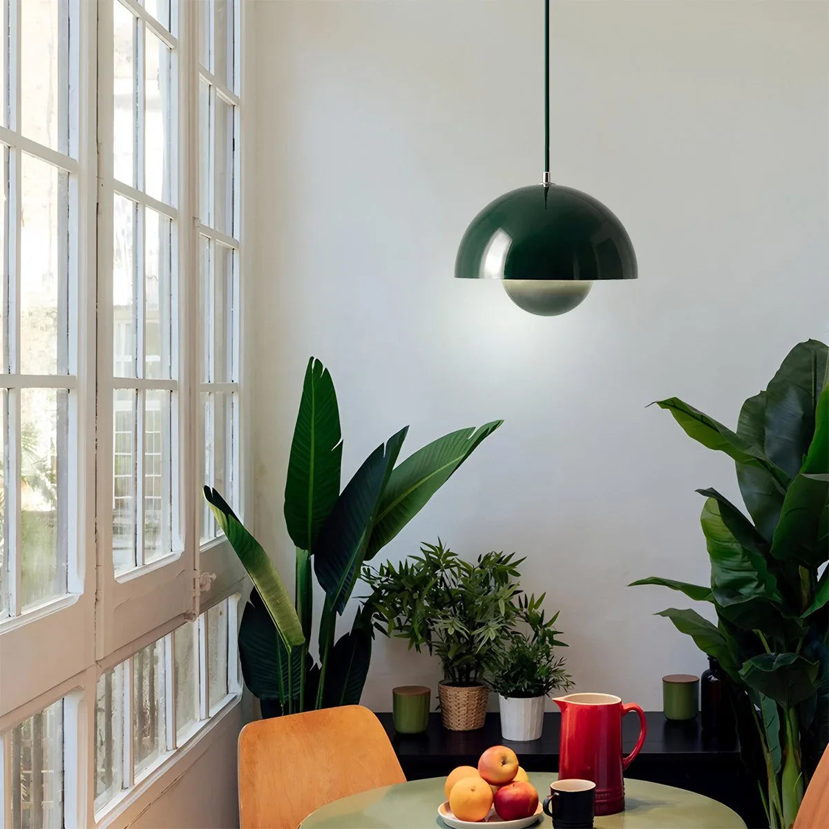 Feyran Nordic Colorful Flower Bud Pendant Light