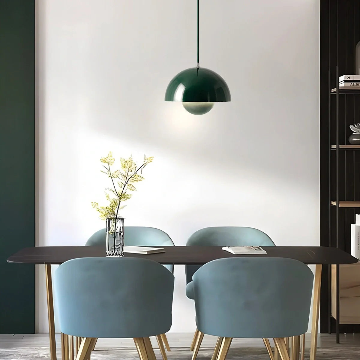 Feyran Nordic Colorful Flower Bud Pendant Light