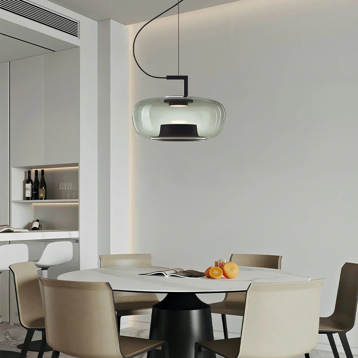 Feyran Nordic Minimalist Glass Pendant Light