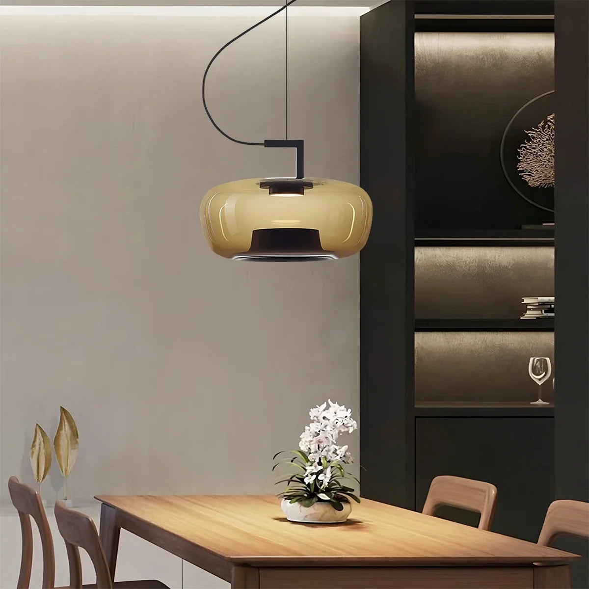 Feyran Nordic Minimalist Glass Pendant Light