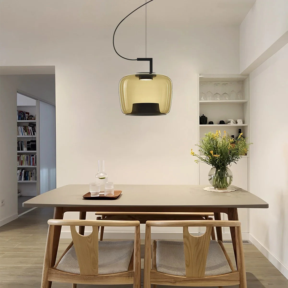 Feyran Nordic Minimalist Glass Pendant Light