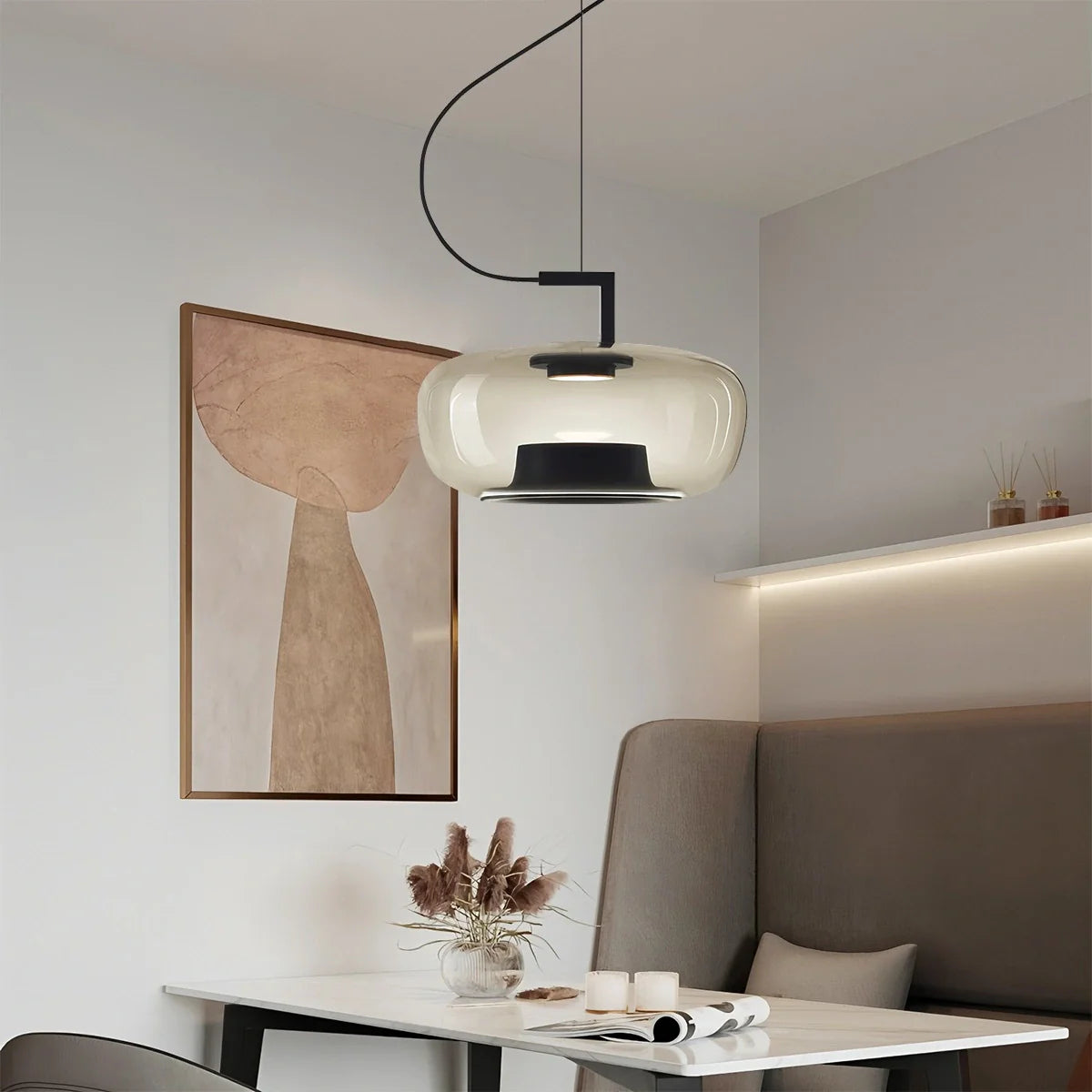 Feyran Nordic Minimalist Glass Pendant Light