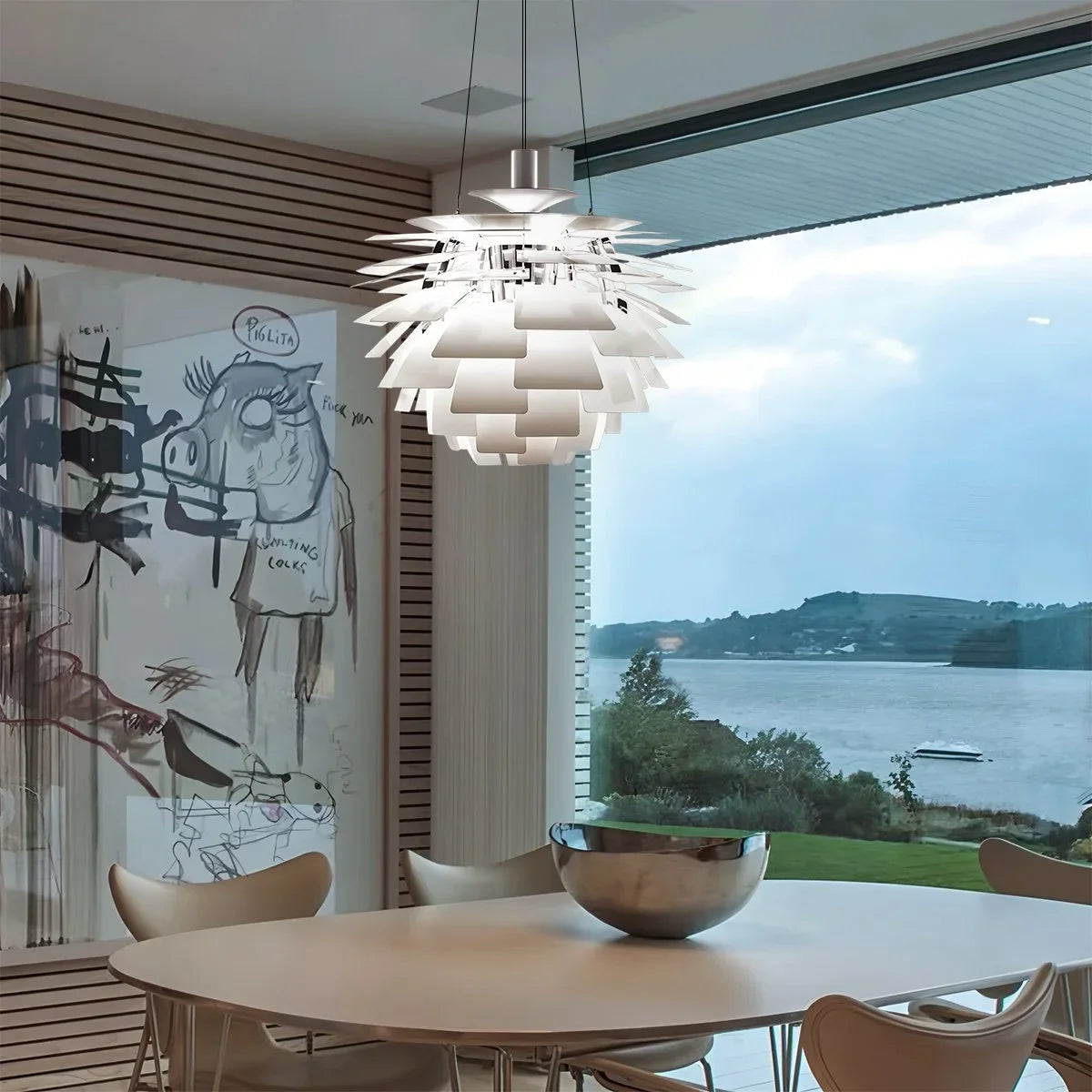 Feyran Modern Art Deco Layered Pendant Lamp