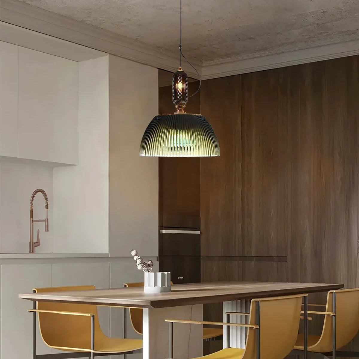 Feyran Nordic Retro Glass Pendant Light for Dining Room