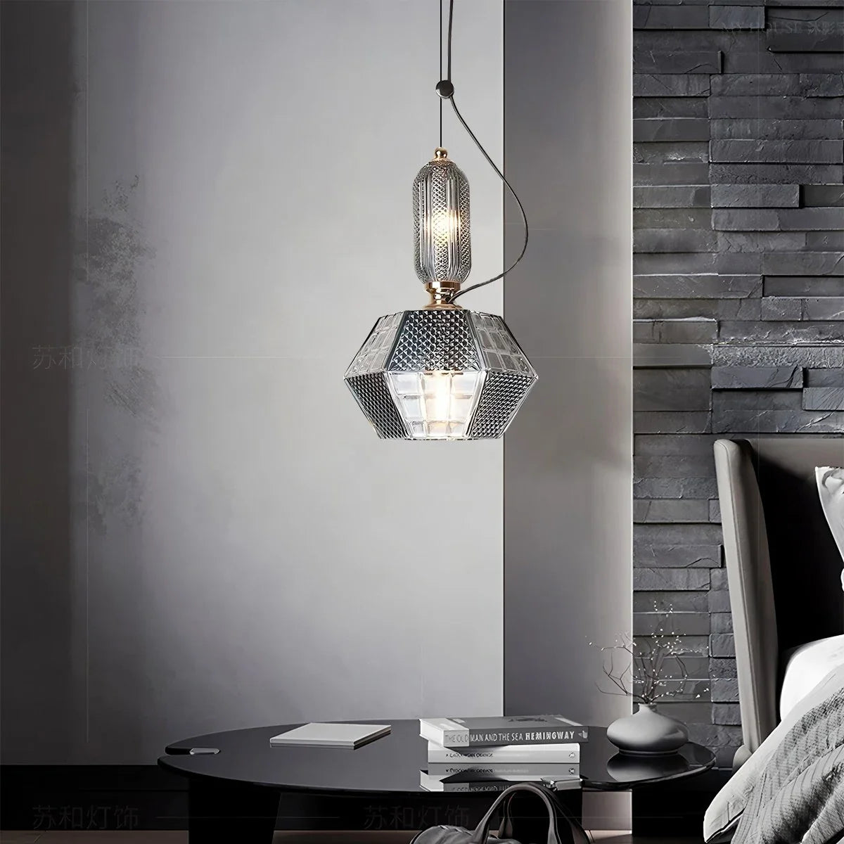 Feyran Nordic Retro Glass Pendant Light for Dining Room