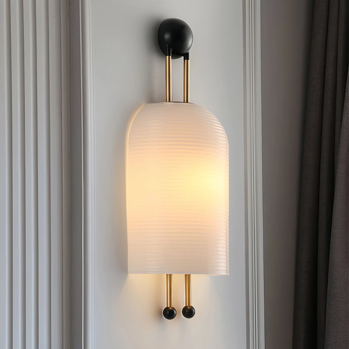 Feyran Nordic Simple Glass Wall Lamp
