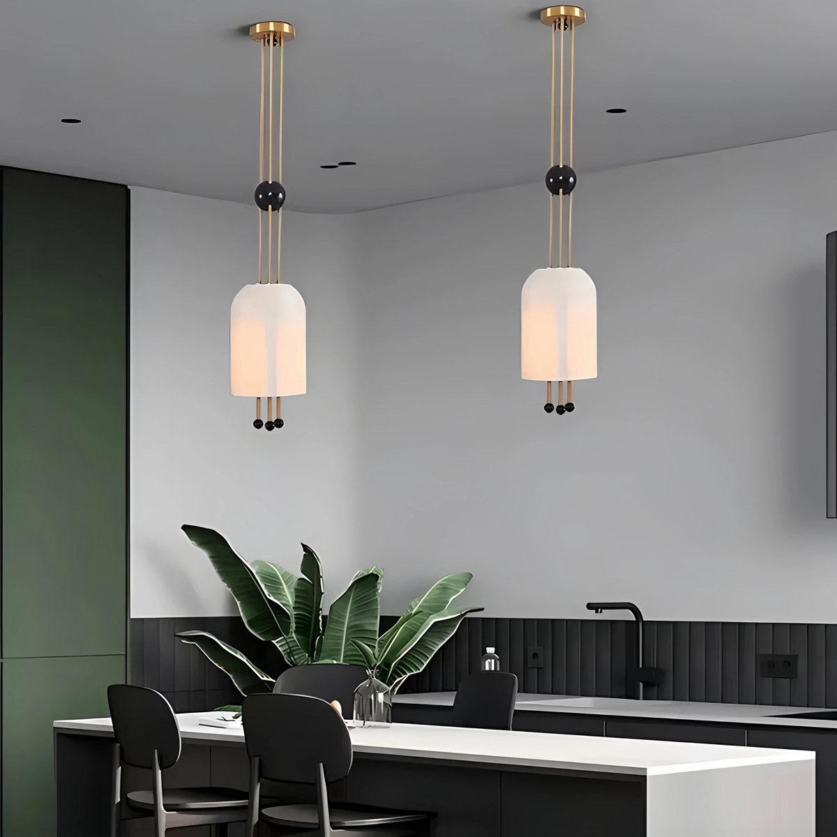 Feyran Nordic Simple Glass Wall Lamp