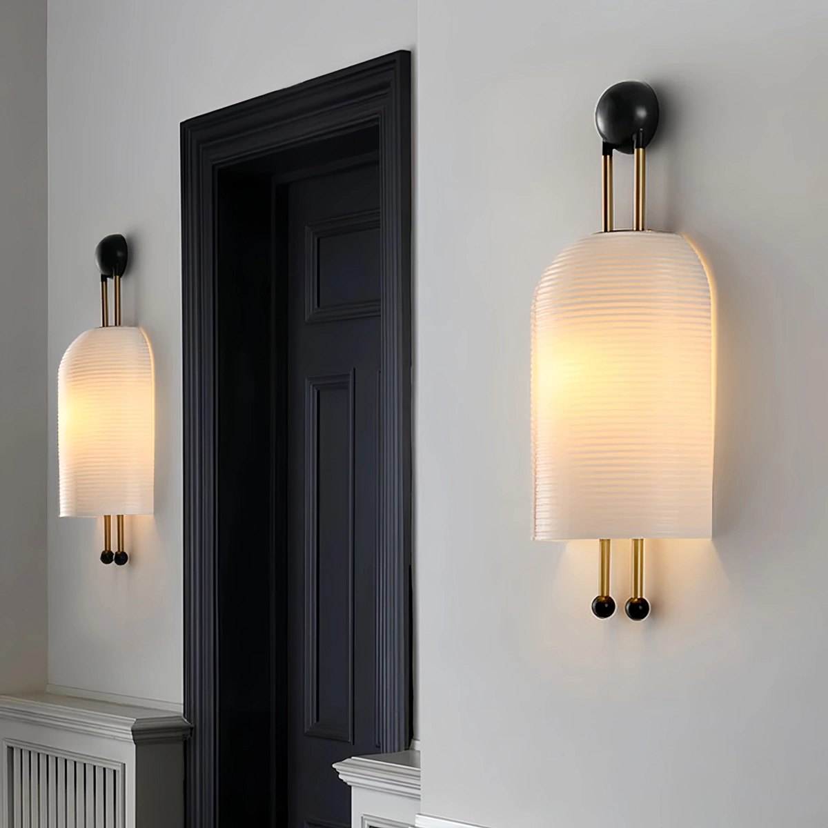 Feyran Nordic Simple Glass Wall Lamp