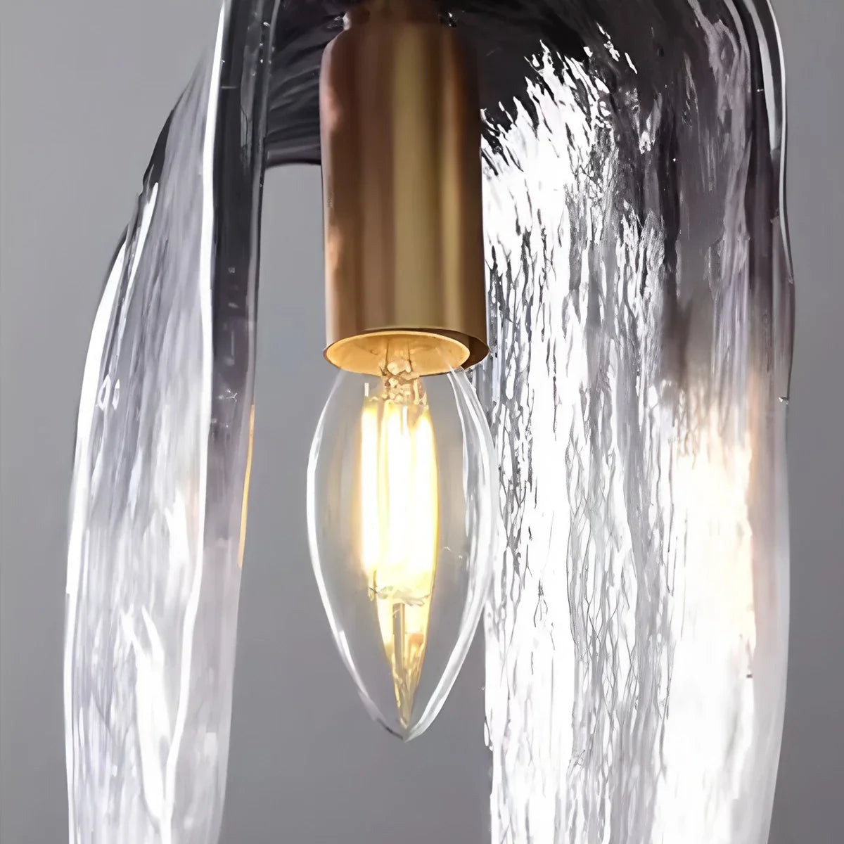 Feyran Modern Gradient Glass Pendant Light for Bedside