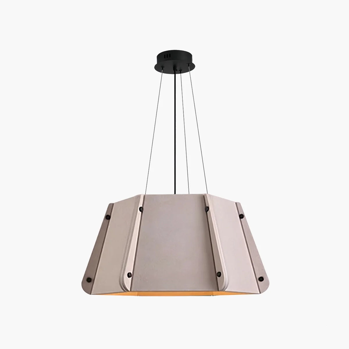 Feyran Outward Turning Circular Cone Acoustic Pendant Light