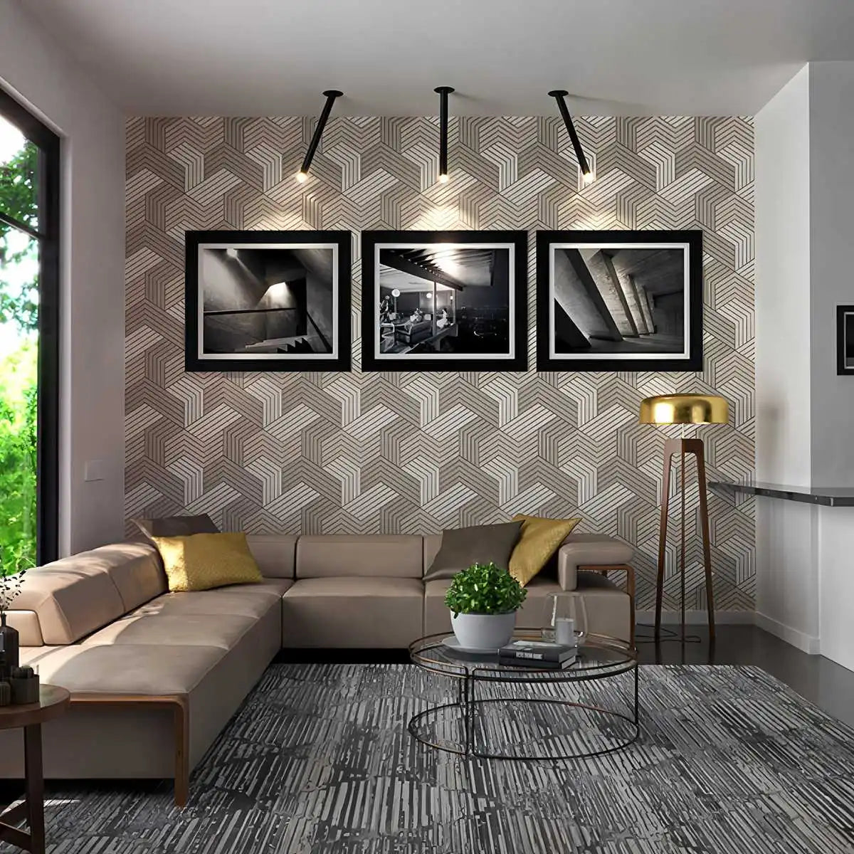 Feyran Dimmable Long Tube Ceiling Light LED Spotlight