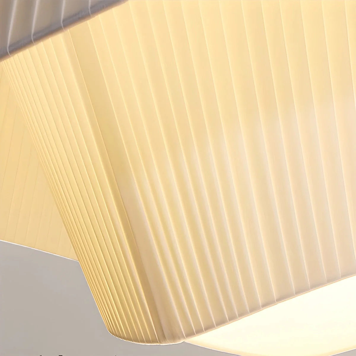 Feyran Pleated Fabric Drum Pendant Light for Modern Interiors