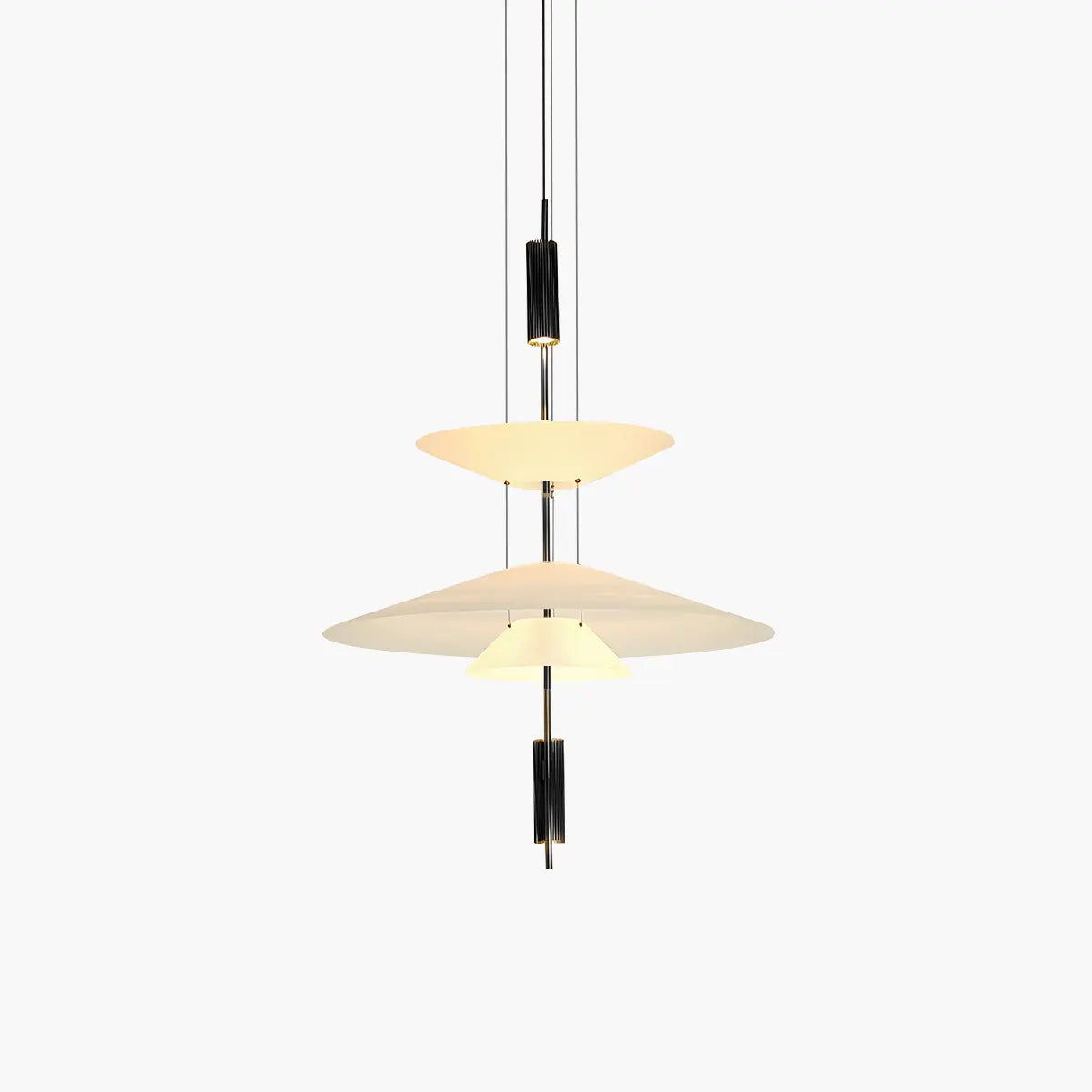 Feyran Layered Disc Pendant Light for Dining Room