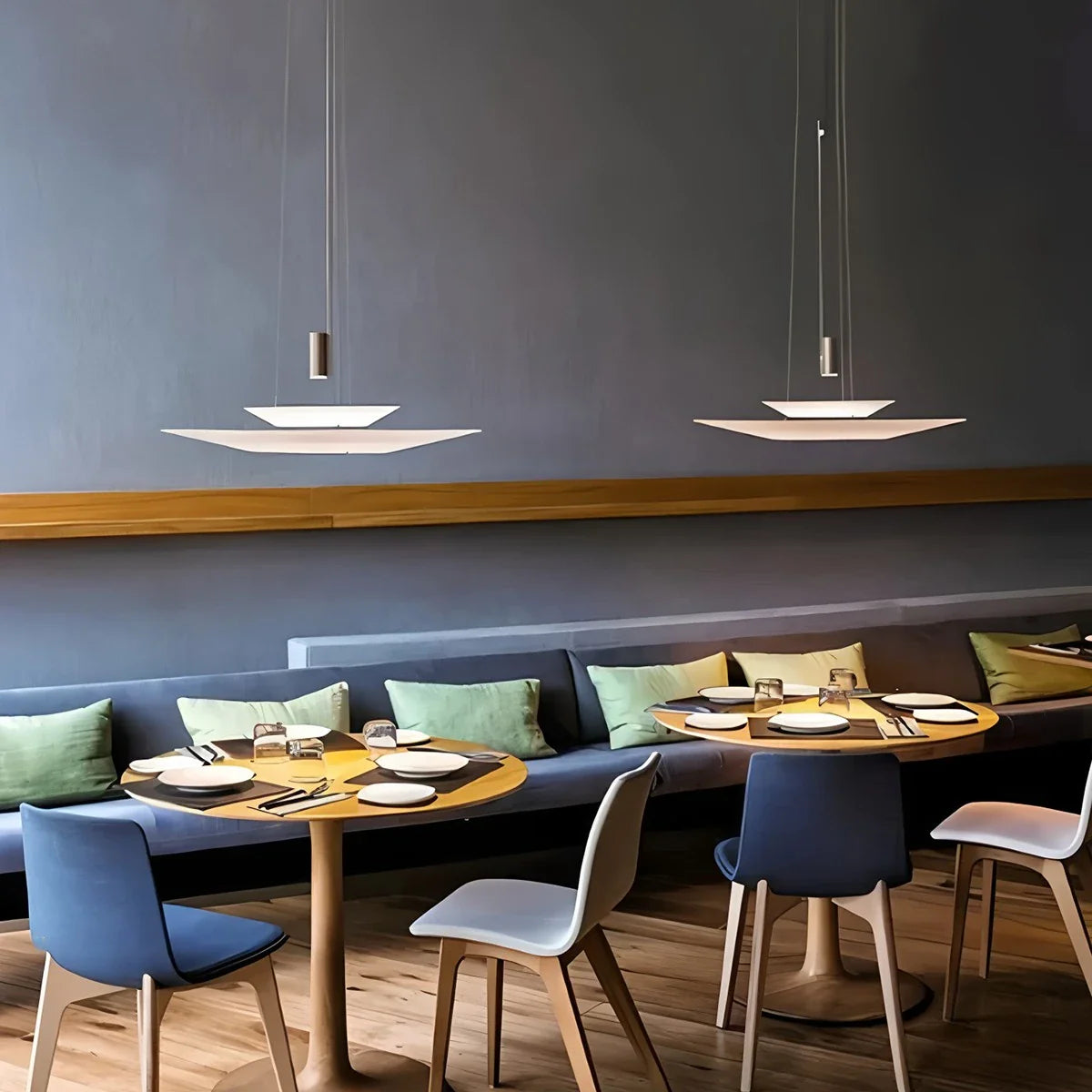 Feyran Layered Disc Pendant Light for Dining Room