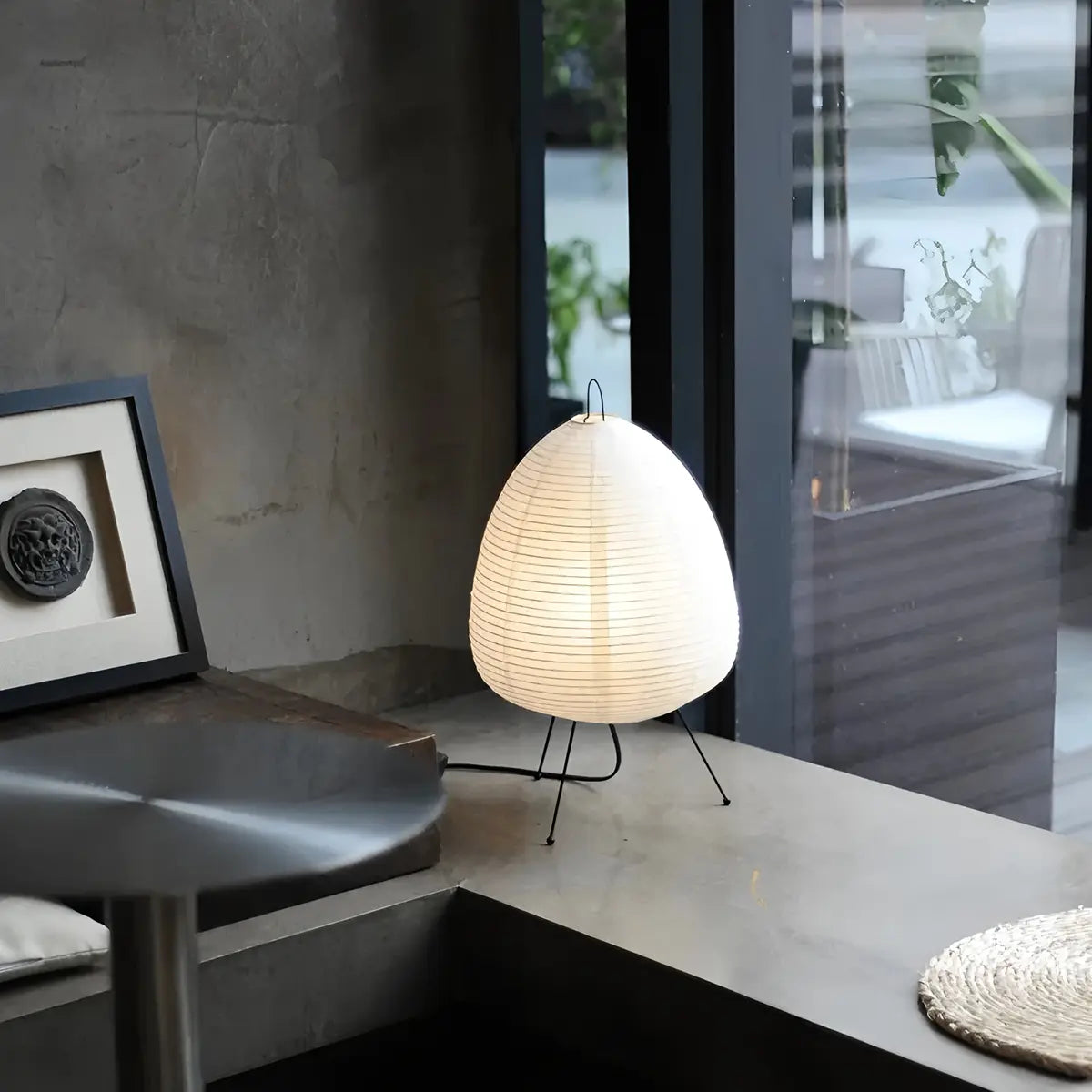 Feyran Rice Paper Art Floor & Table Lamp