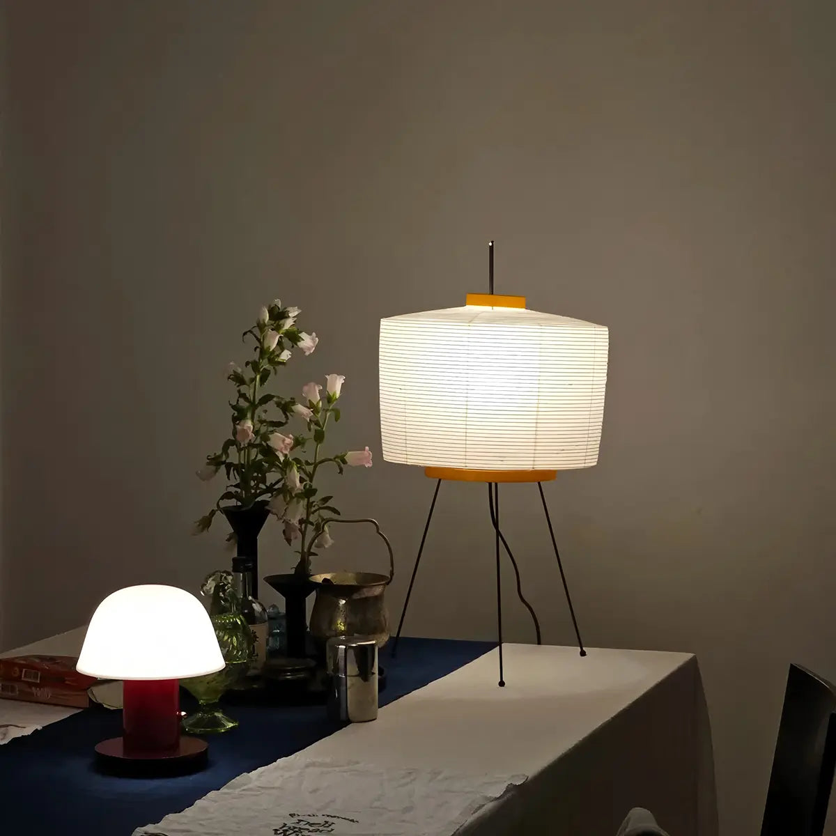 Feyran Rice Paper Art Floor & Table Lamp