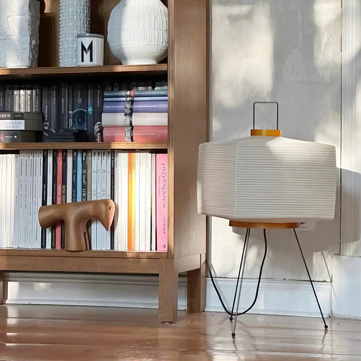 Feyran Rice Paper Art Floor & Table Lamp