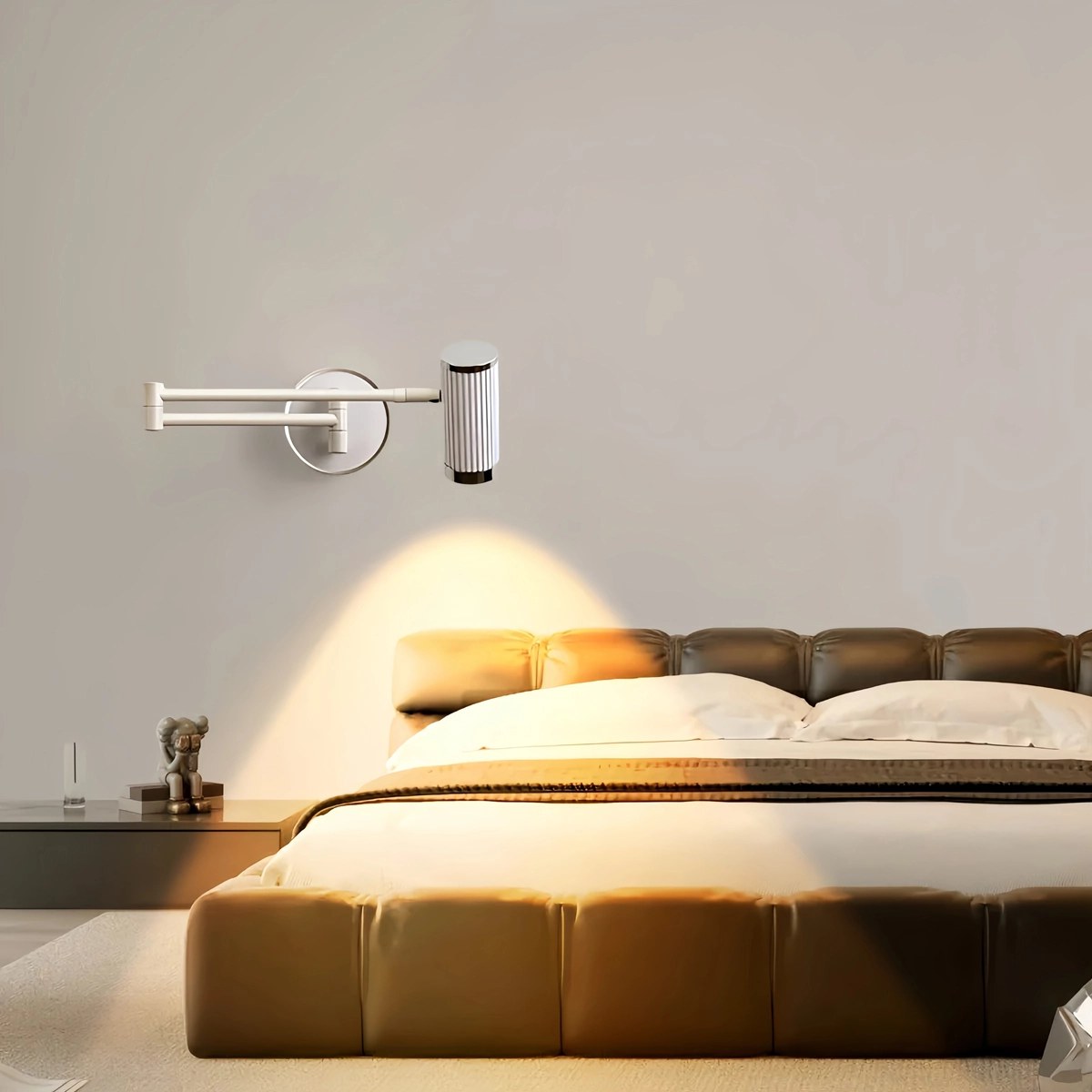 Feyran Roman Column Wall Sconce for Bedroom