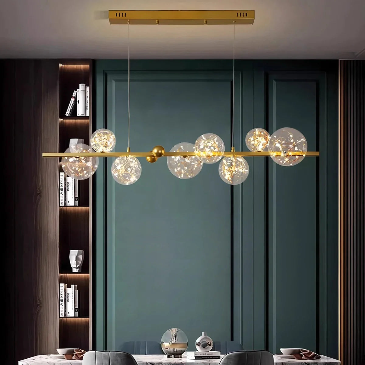 Feyran Robina Bubble Glass Chandelier for Living Room