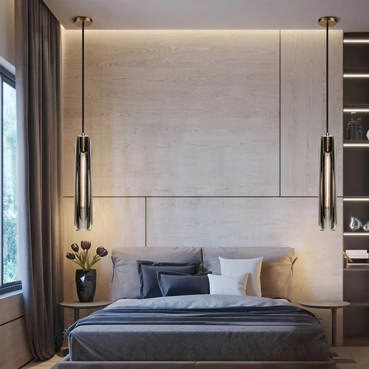 Feyran Rod Light Elegant Post Modern Pendant Light