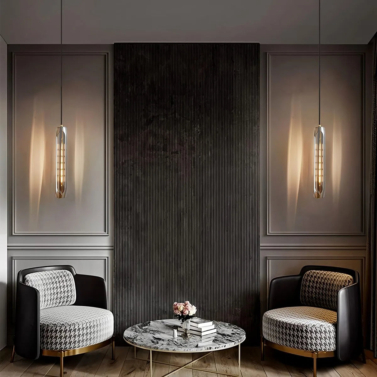 Feyran Rod Light Elegant Post Modern Pendant Light