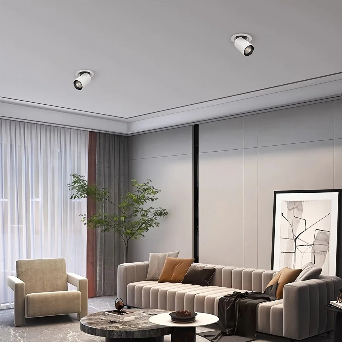 Feyran Adjustable Embedded Ceiling Spotlight