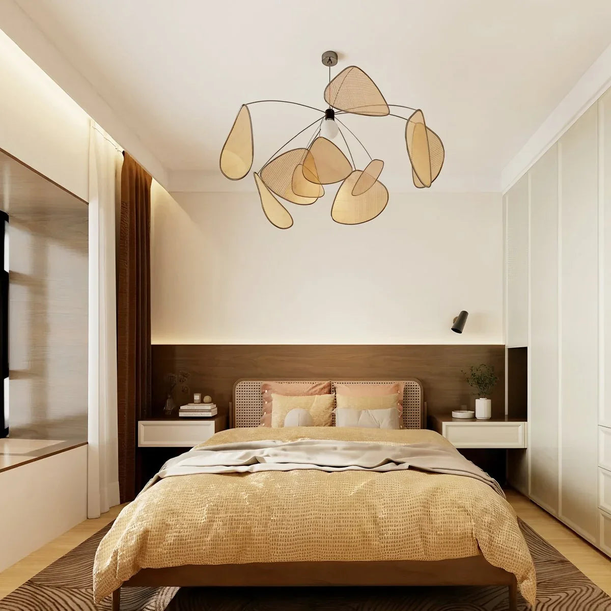 Feyran Screen Cannage Suspension Chandelier
