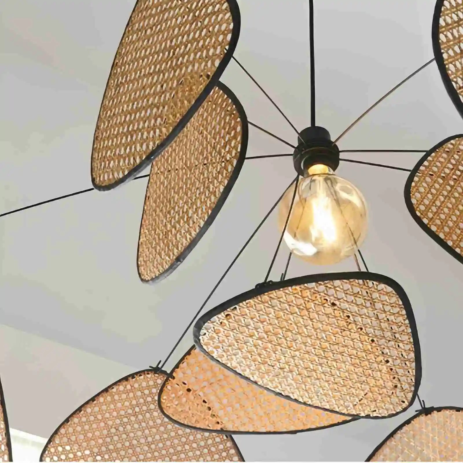 Feyran Screen Cannage Suspension Chandelier
