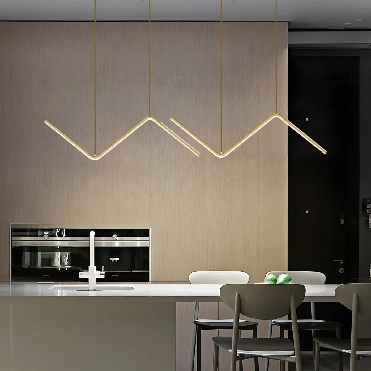 Feyran Serena Z-shaped Pendant Light for Dining Room