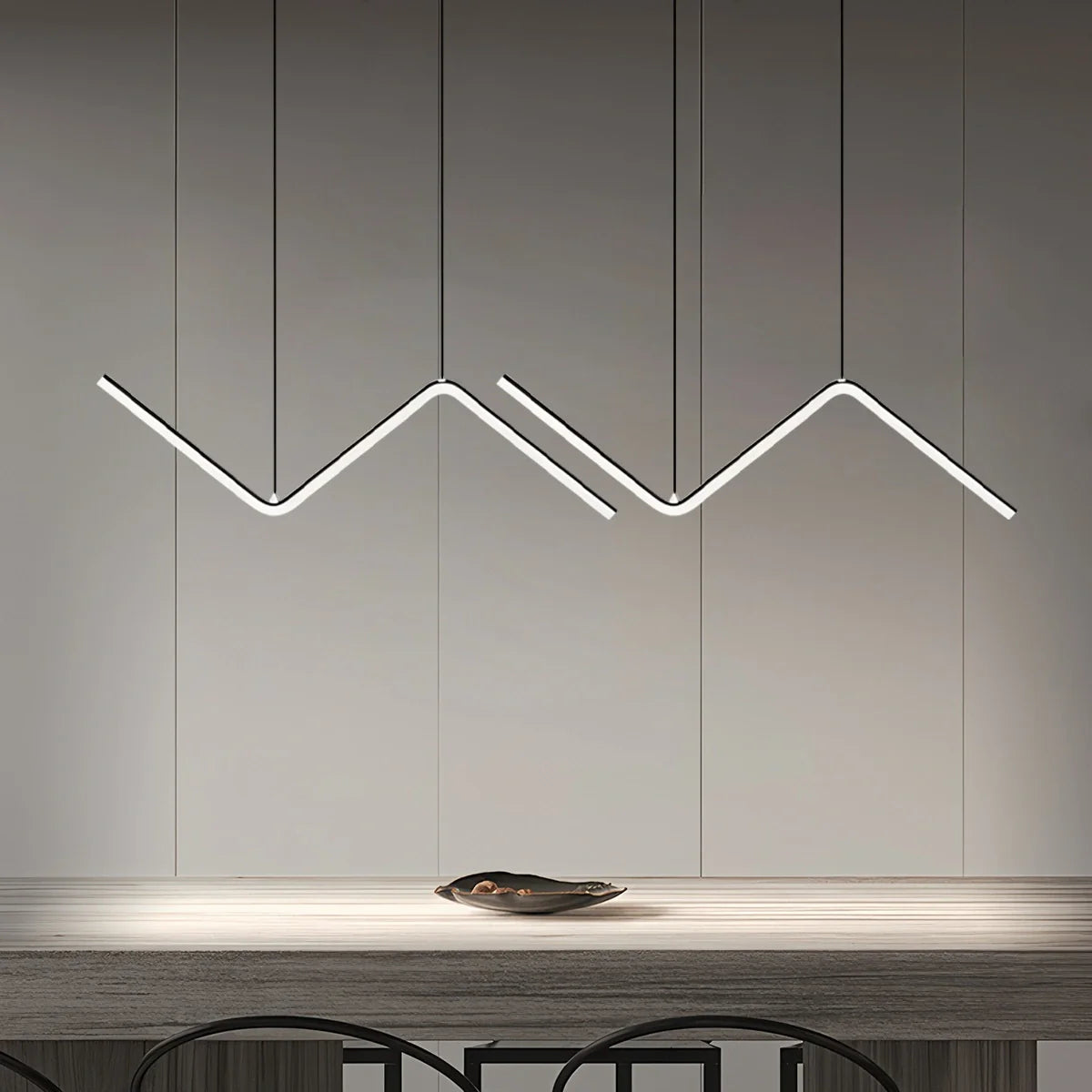Feyran Serena Z-shaped Pendant Light for Dining Room