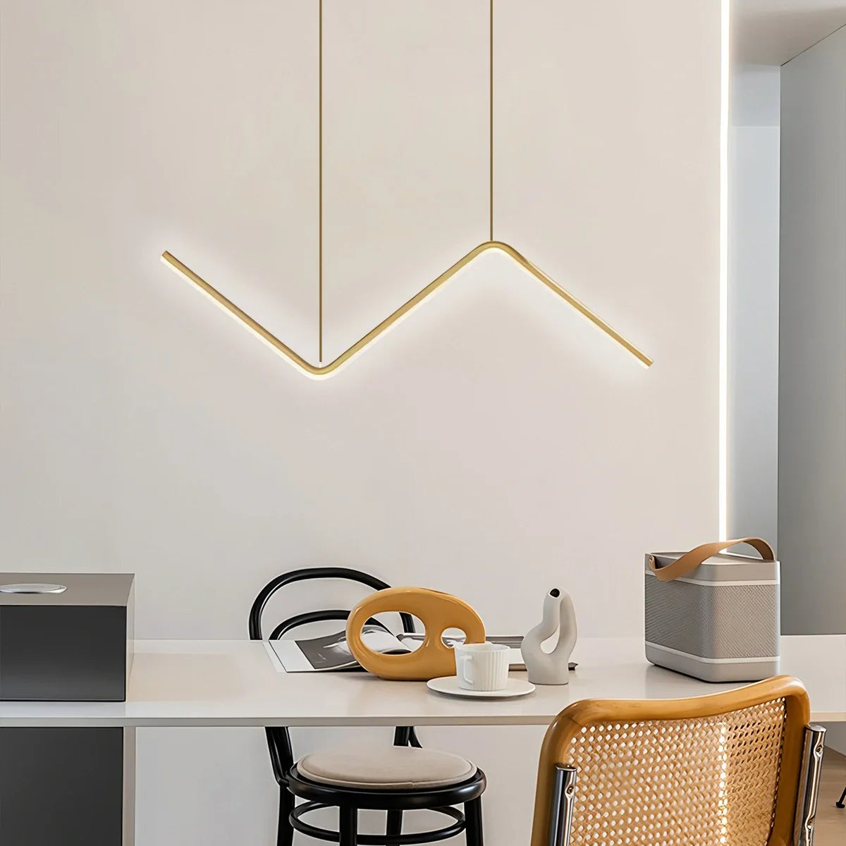 Feyran Serena Z-shaped Pendant Light for Dining Room