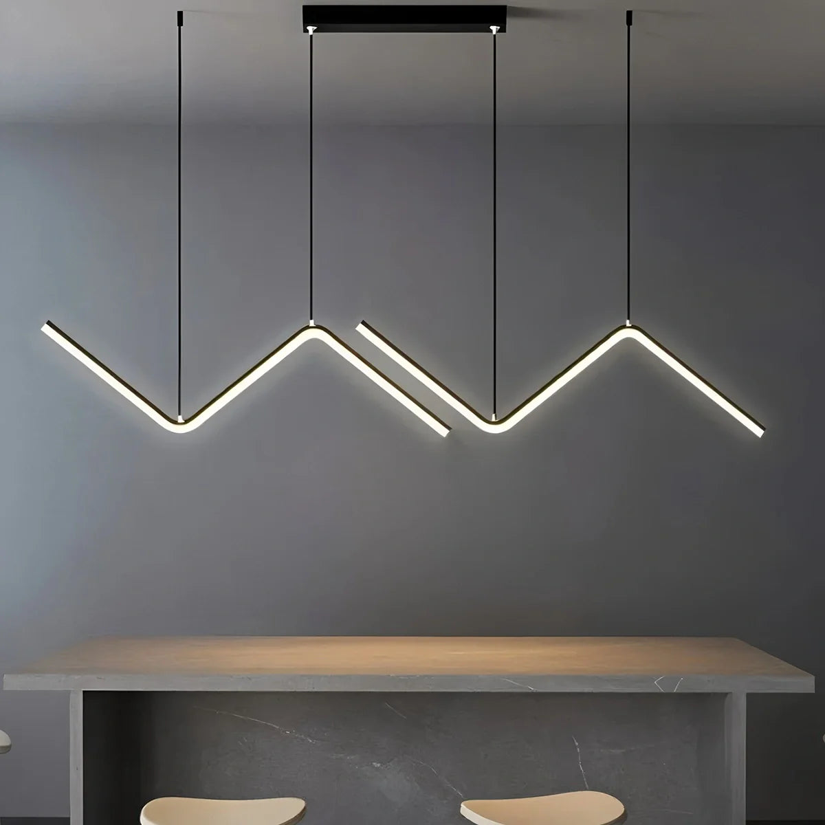 Feyran Serena Z-shaped Pendant Light for Dining Room