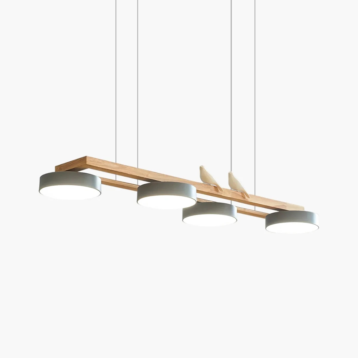 Feyran Sienna Bird Long Chandelier for Dining Room