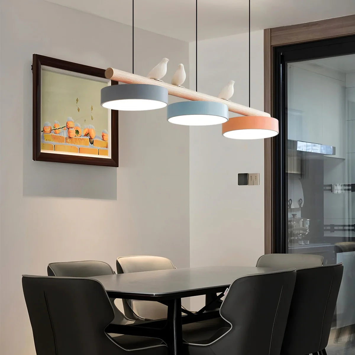 Feyran Sienna Bird Pendant Lamp for Dining Room