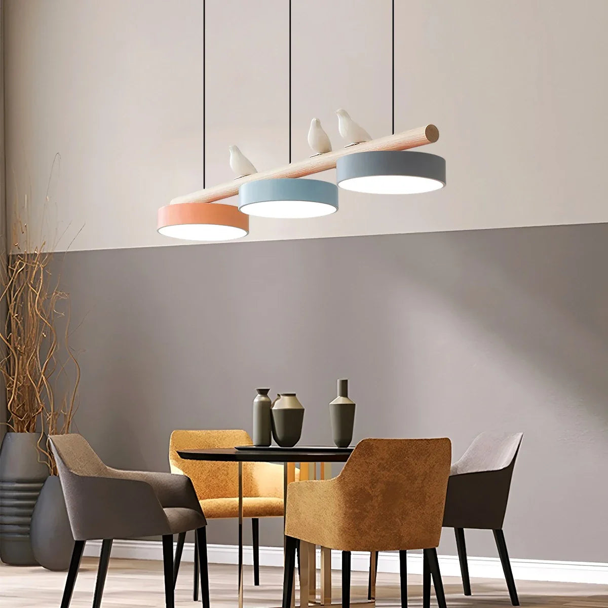 Feyran Sienna Bird Pendant Lamp for Dining Room