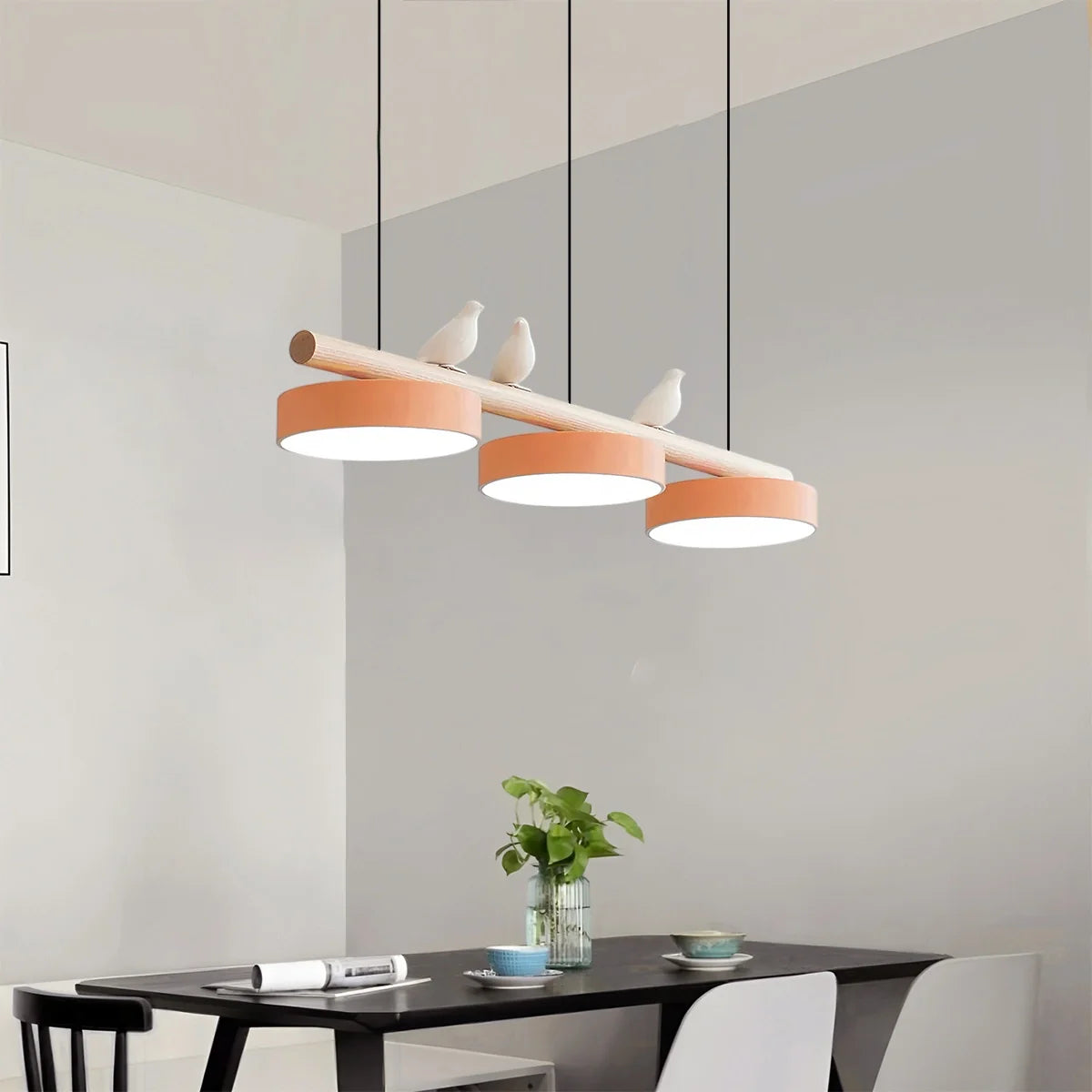 Feyran Sienna Bird Pendant Lamp for Dining Room
