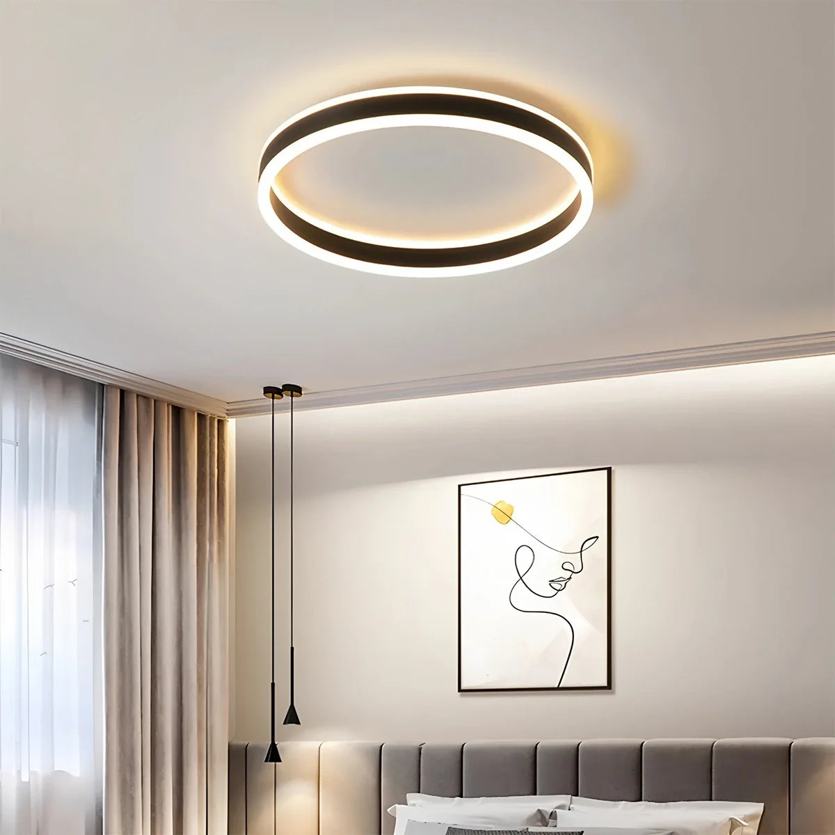 Feyran Simple Modern Round Ceiling Light