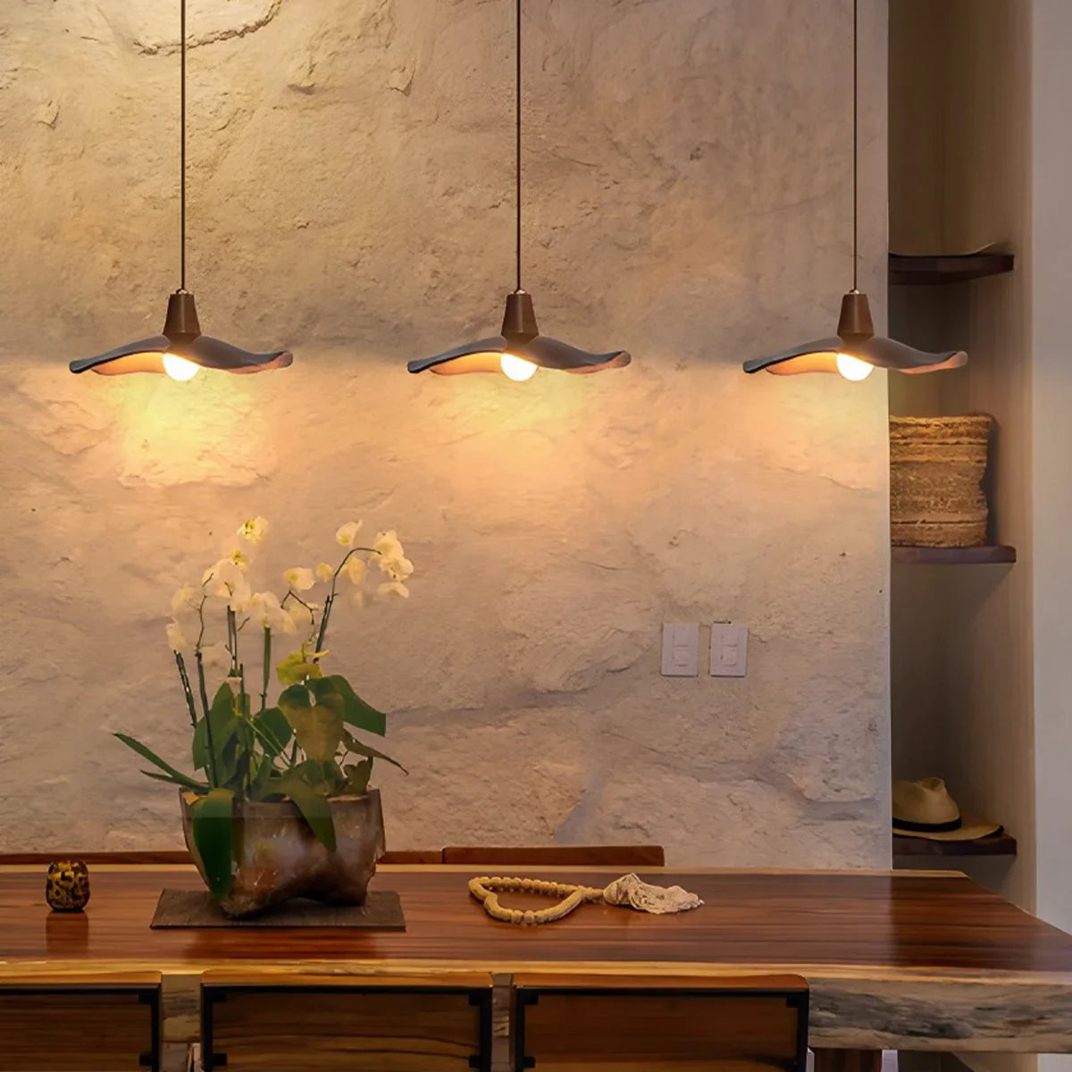Feyran Retro Wave Wabi Sabi Pendant Light