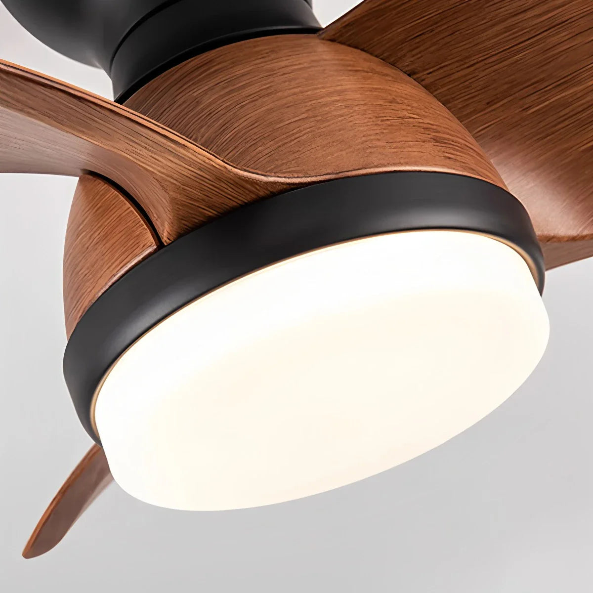 Feyran Small Flush Mount Ceiling Fan with Light