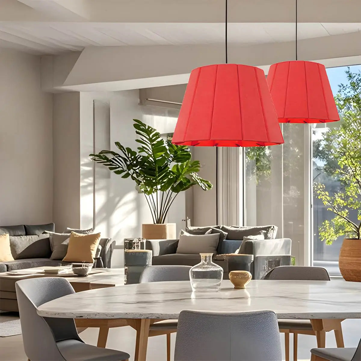 Feyran Splicing Board Circular Acoustic Pendant Light