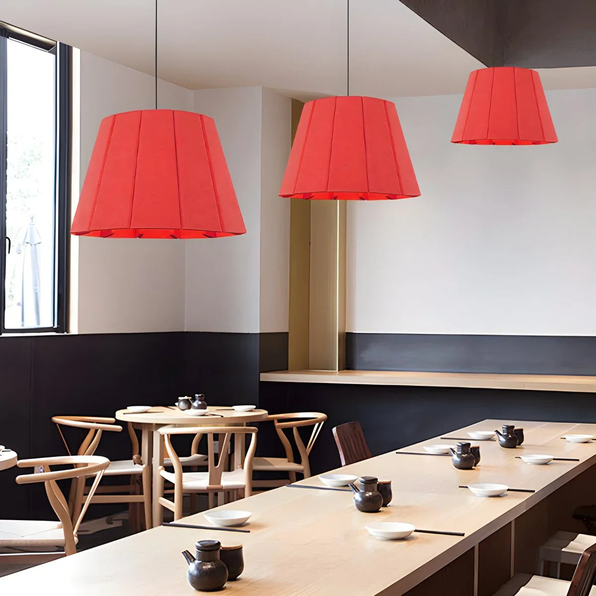 Feyran Splicing Board Circular Acoustic Pendant Light