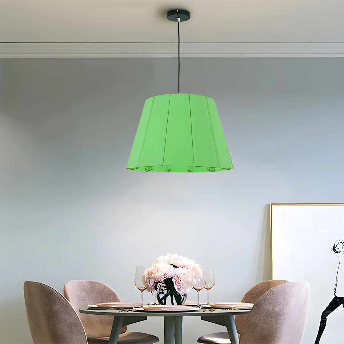 Feyran Splicing Board Circular Acoustic Pendant Light