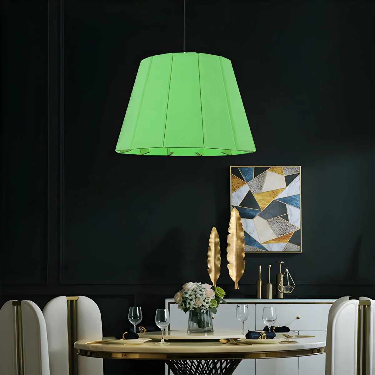 Feyran Splicing Board Circular Acoustic Pendant Light