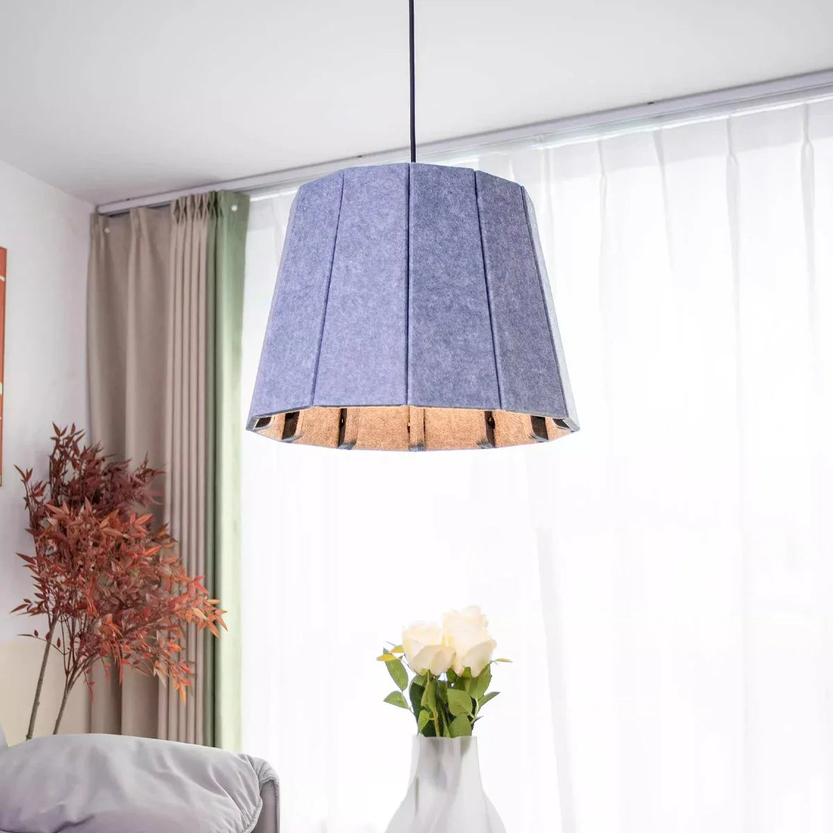 Feyran Splicing Board Circular Acoustic Pendant Light
