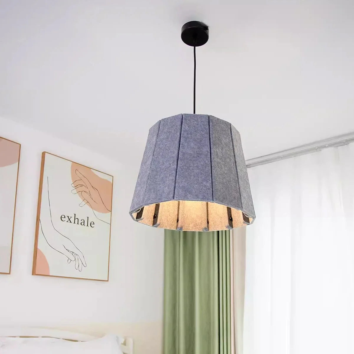 Feyran Splicing Board Circular Acoustic Pendant Light