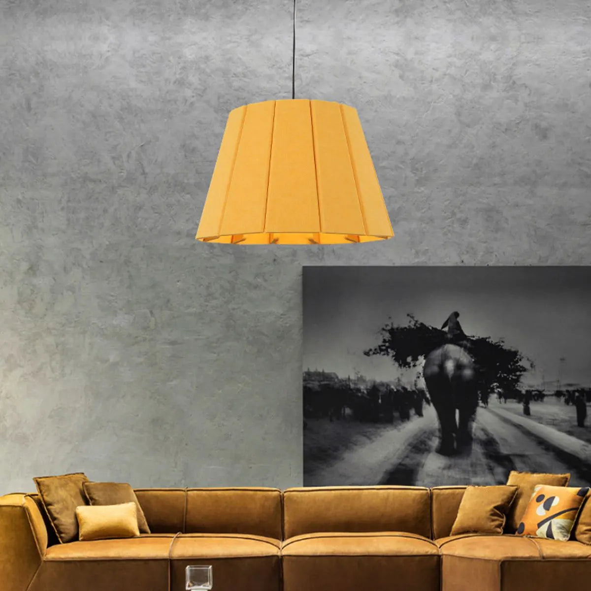 Feyran Splicing Board Circular Acoustic Pendant Light