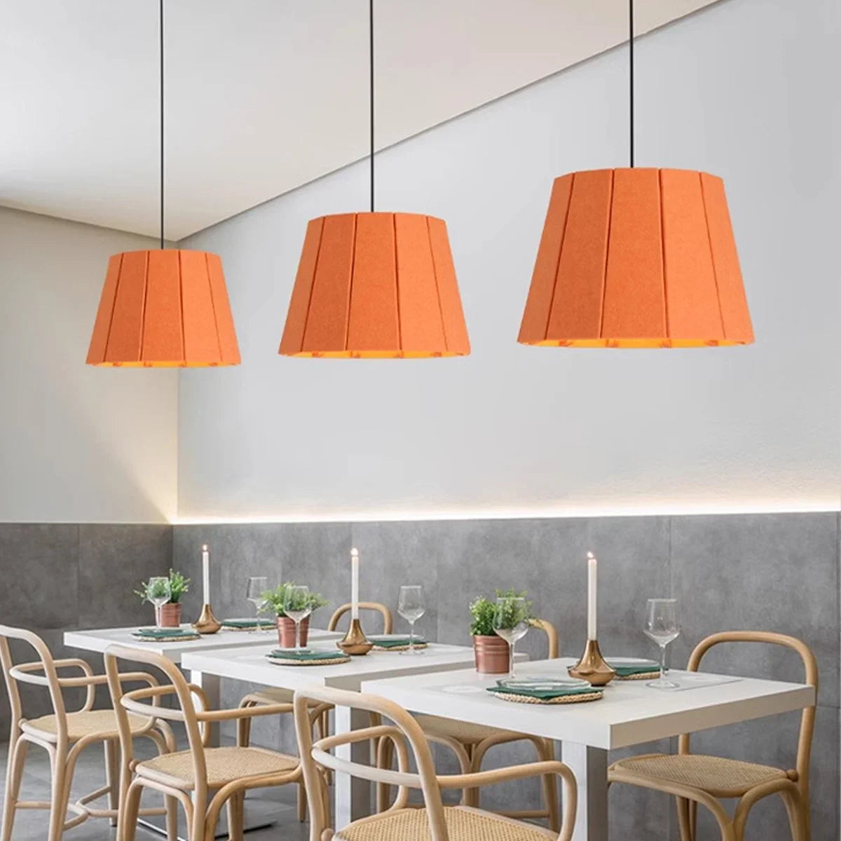 Feyran Splicing Board Circular Acoustic Pendant Light