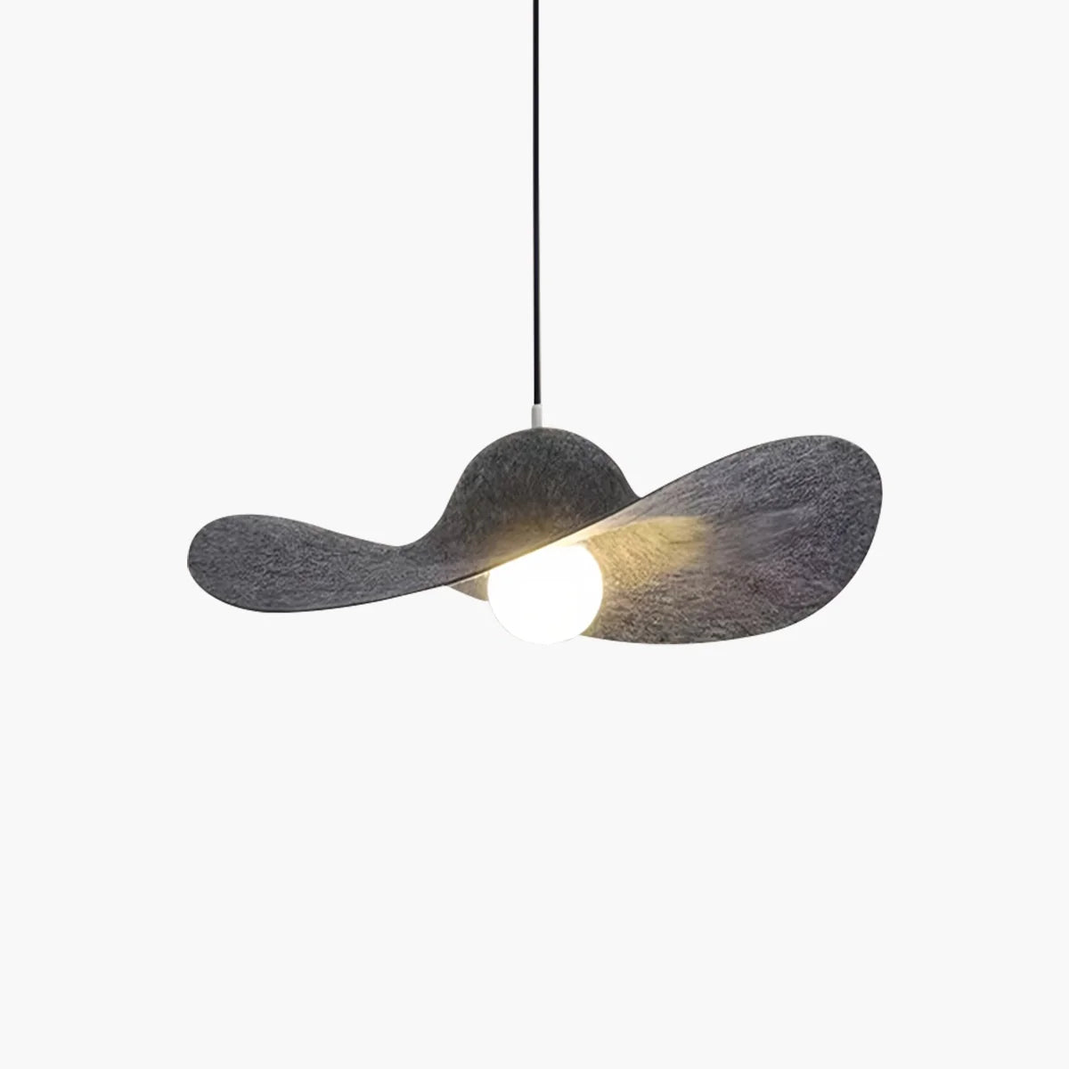 Feyran Straw Hat Acoustic Pendant Light for Dining room